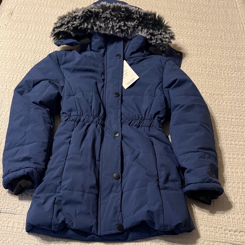 Chrisuno Girl's Long Parka Warm Winter Coat